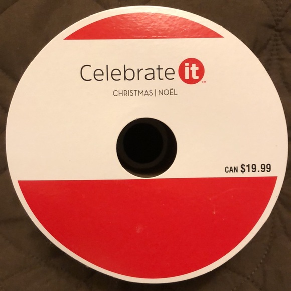 RIBBON CREAMY WINTER WHITE CABLE KNIT STRETCHY - 4 SPOOLS 3.5”x6ft each - #199 - Picture 3 of 6